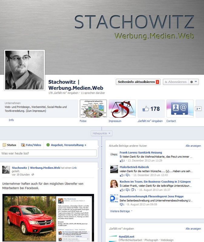 facebook-fanseite von STACHOWITZ