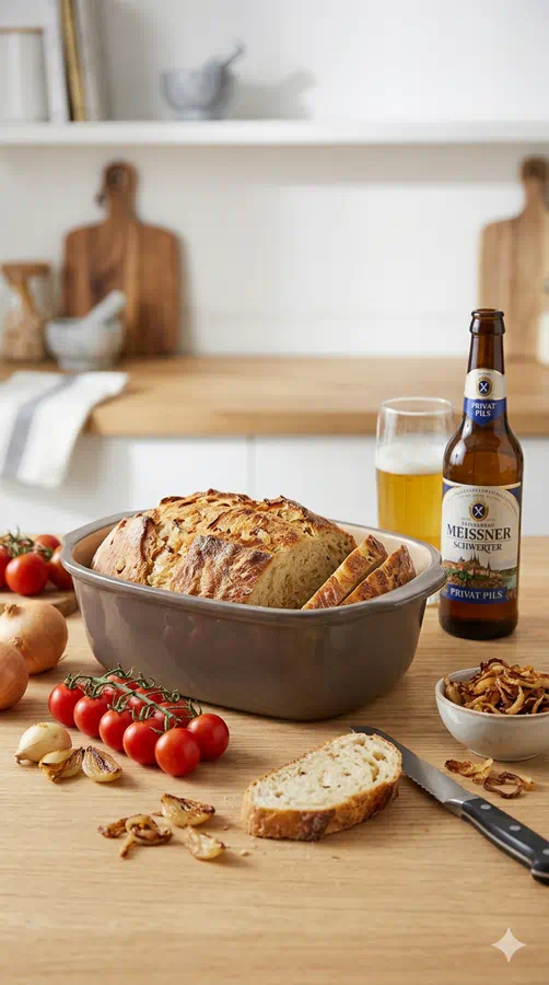 Bauernbrot im Ofenmeister